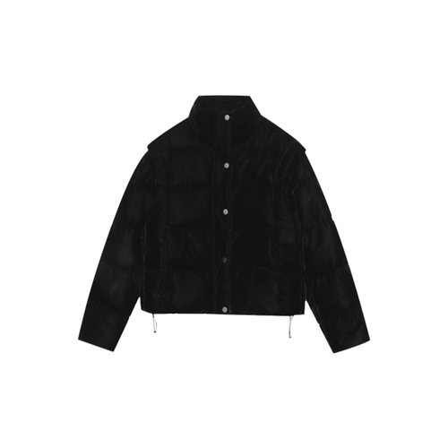 木岸muan小排骨羽绒服定制90白鸭绒冬季保暖外套上衣女JD-3601