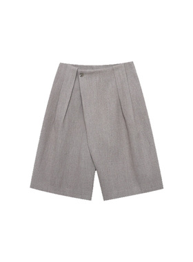 木岸muan伯爵七分裤时尚百搭定制550克高级七分裤子女D-YJ-25099