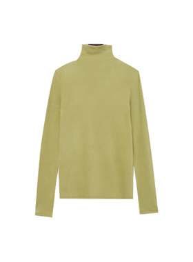 木岸muan千禧时代T恤定制冬季保暖拼接长袖上衣打底衫女D-JD-8530