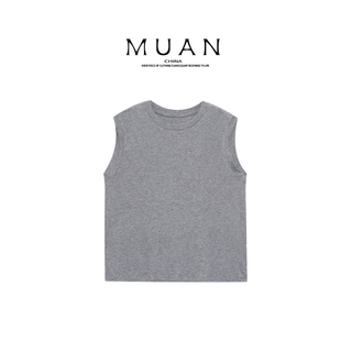 6055 木岸muan波尔多马甲定制法式 气质休闲高级百搭马甲女CQ