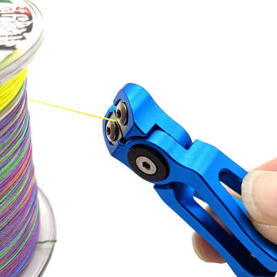 RTI迷你钨钢鱼线剪刀 0~50cm伸缩式便携易拉得扣 路亚钓鱼PE线剪