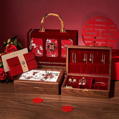特别的新婚礼物首饰盒高档小众