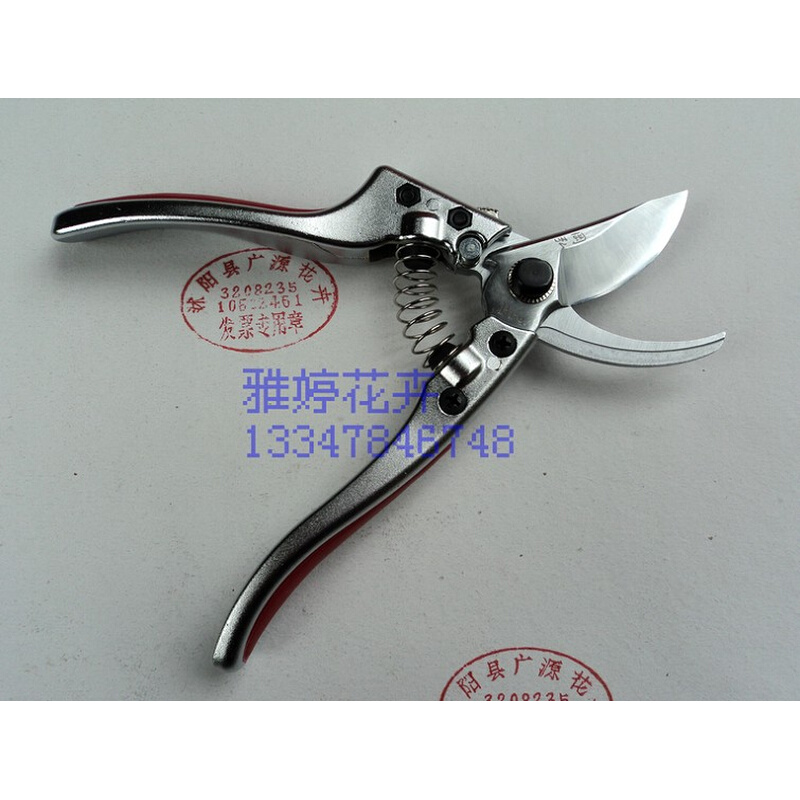 。外贸特价岡弘特钢花剪园艺剪刀篱笆剪刀修枝剪/果树剪刀/