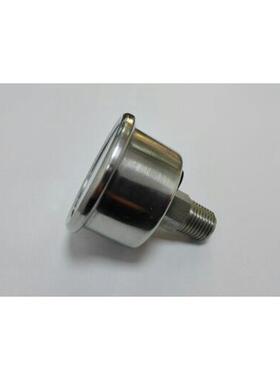 直径40mm 不锈钢轴向防腐压力计 耐高温压力表 10bar 140psi r1/4