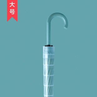 双人自动大号车载加固长柄伞男加R大超大三人s直柄 防水套雨伞男士