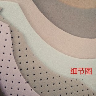 现货供应吸汗透气皮革o面料 0.6超纤皮料超纤服装 排湿透气内里鞋