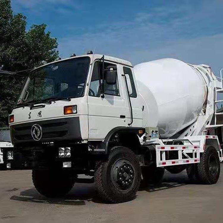 商混罐车图片6方混凝土搅拌车小型水泥混泥土搅拌车