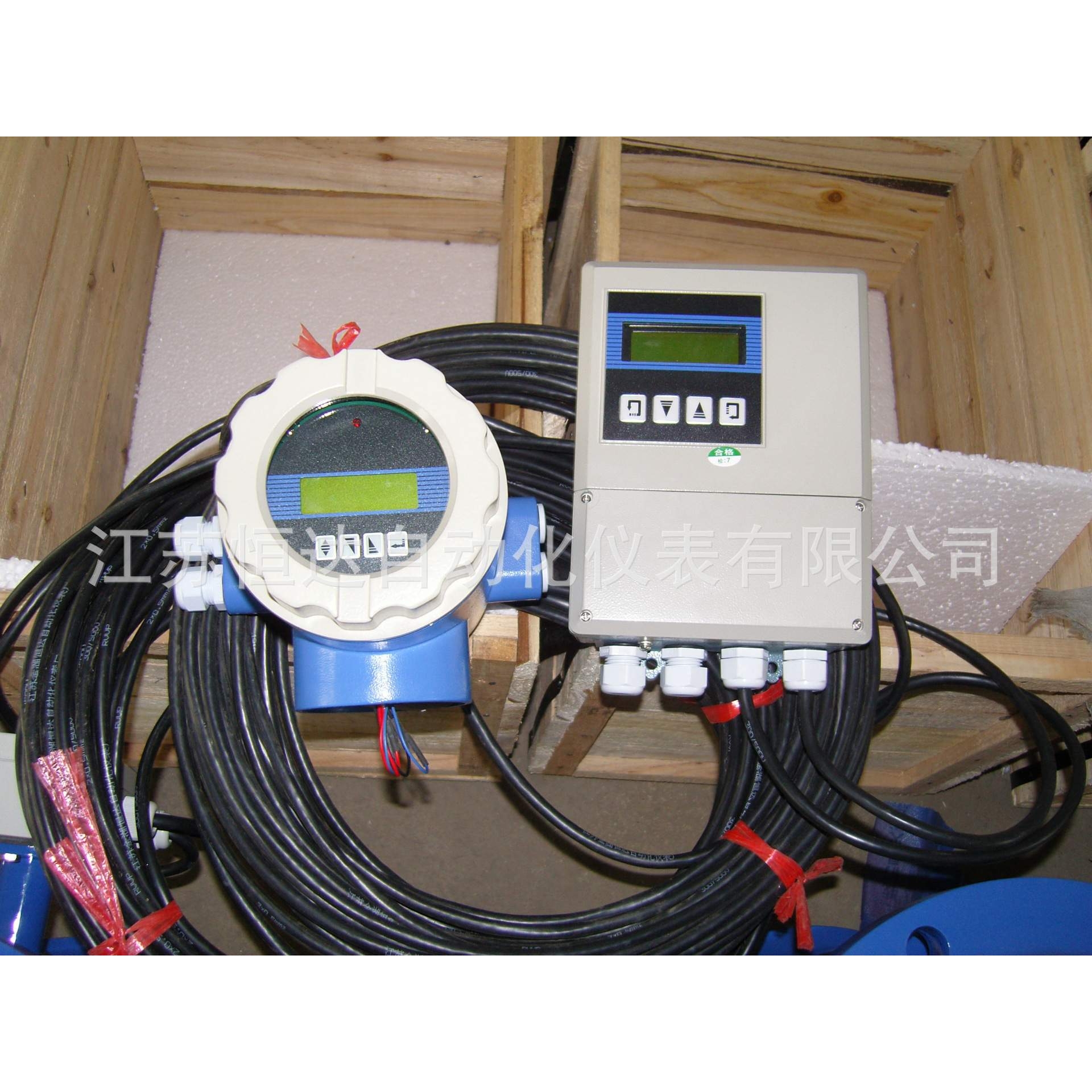 电磁转换器 电磁流量计表头一体式/分体式220V/24V供电