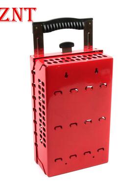 诺腾双用共锁箱小型手提集群共锁工厂多人钥匙管理储放装置NT-K21