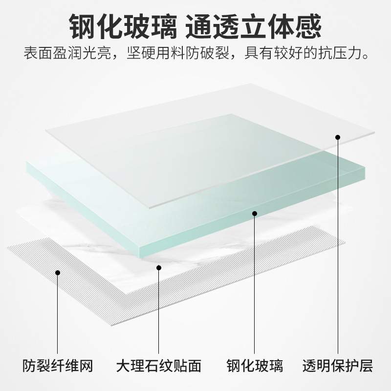 茶几客厅家用可移动沙发边几轻奢简约角几岩板大理石小桌子床头桌