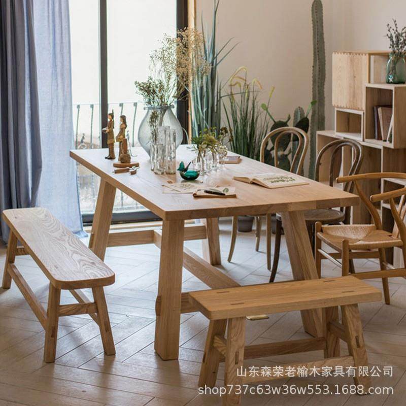 全实木餐桌椅组合简约现代家用客厅小户型民宿餐厅饭桌复古做旧,基础建材,脚轮/万向轮,淘宝优惠券,粉丝福利购,淘宝优惠卷