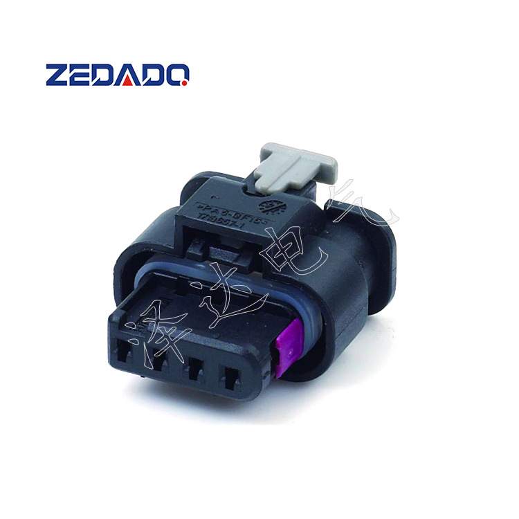 1-1718645-1 国产4孔汽车连接器接插件 线束插头