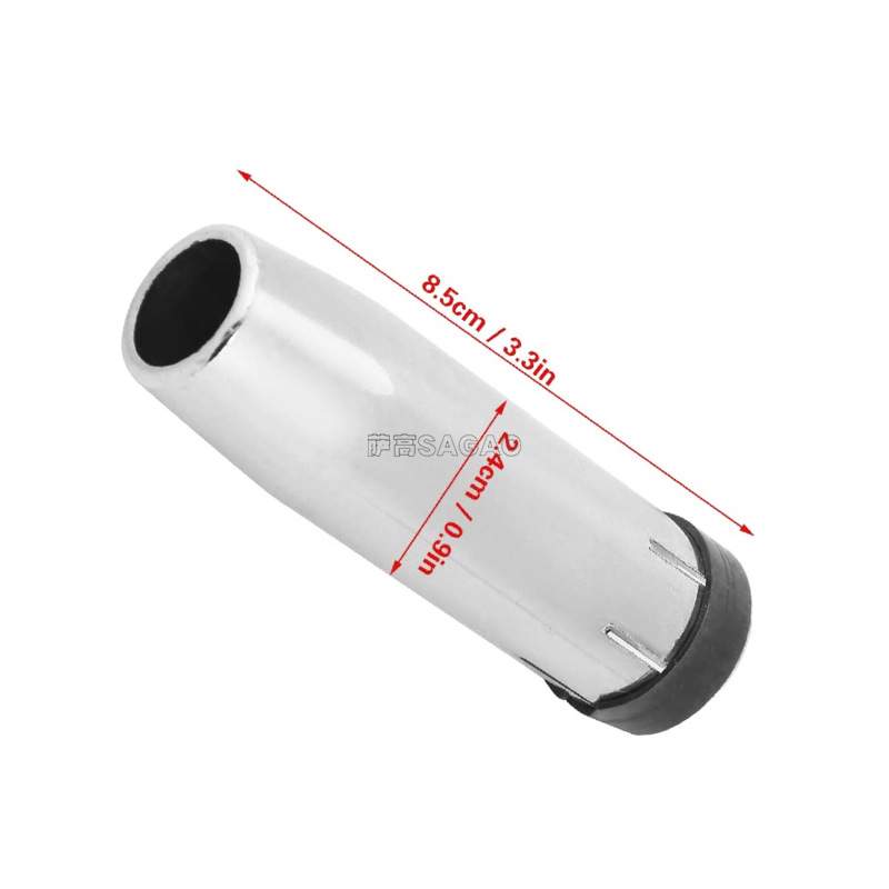 MB36KD导电嘴36KD保护套连接杆气保焊枪MIG配件分流器 22PCS