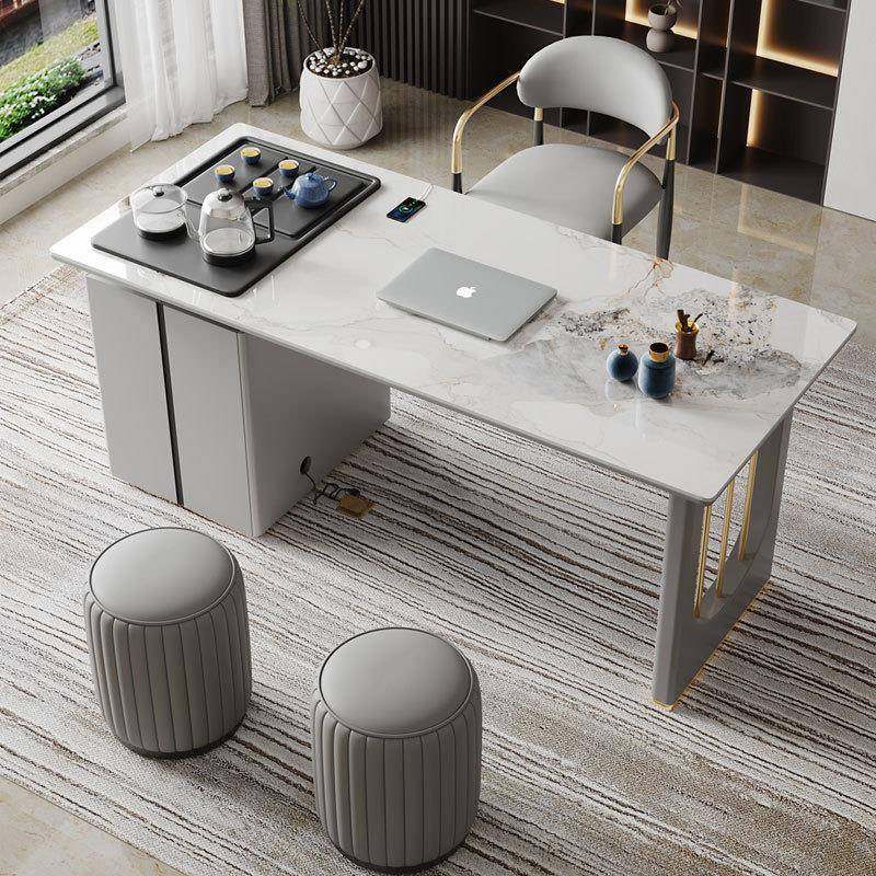 岩板茶桌书桌办公一体桌轻奢简单简约高级感家用客厅茶桌椅组合,纺织面料/辅料/配套,纺织机械配件,淘宝优惠券,粉丝福利购,淘宝优惠卷