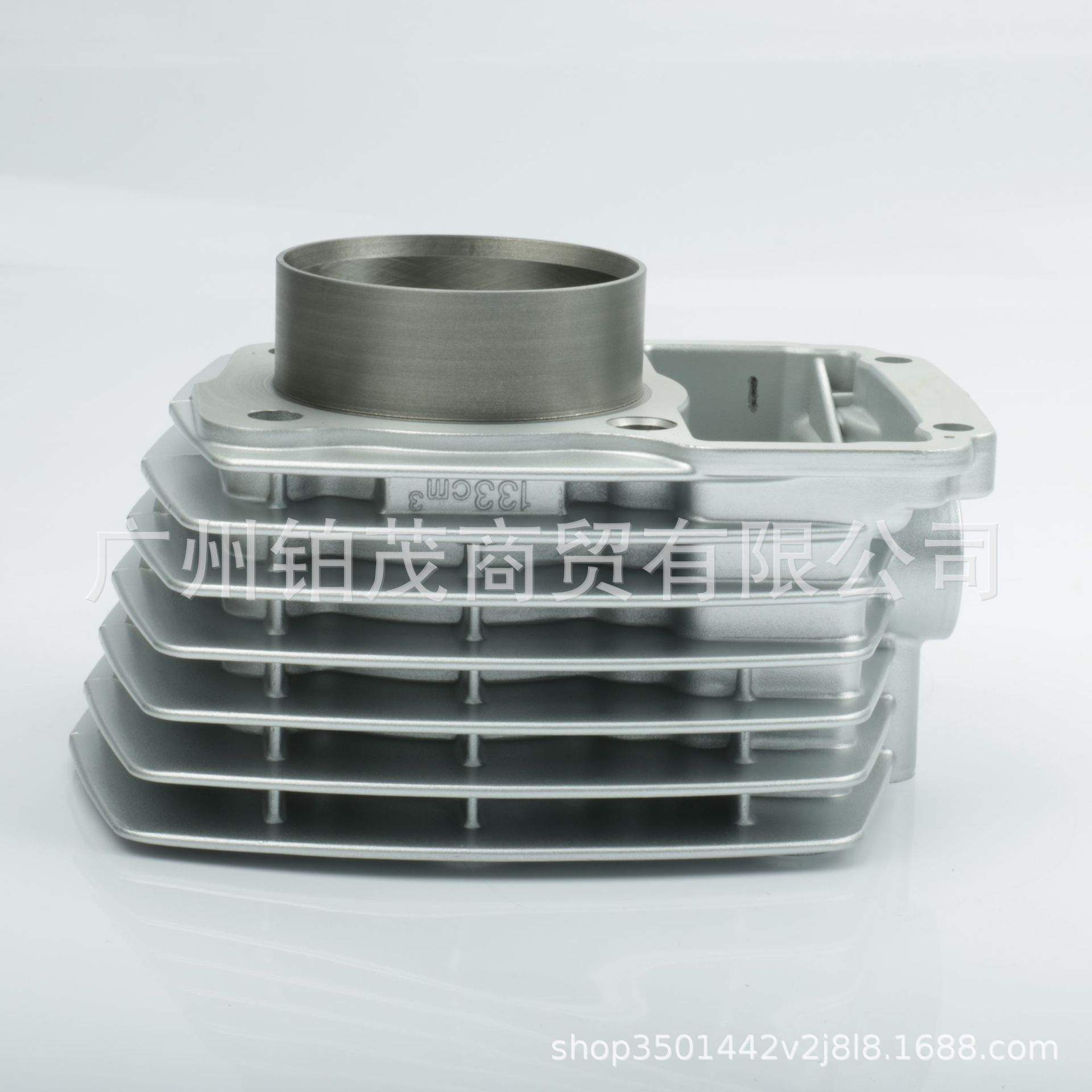 嘉陵铁悍JH125-19E套缸 CG133套缸 133CM3发动机套缸14销活塞套缸