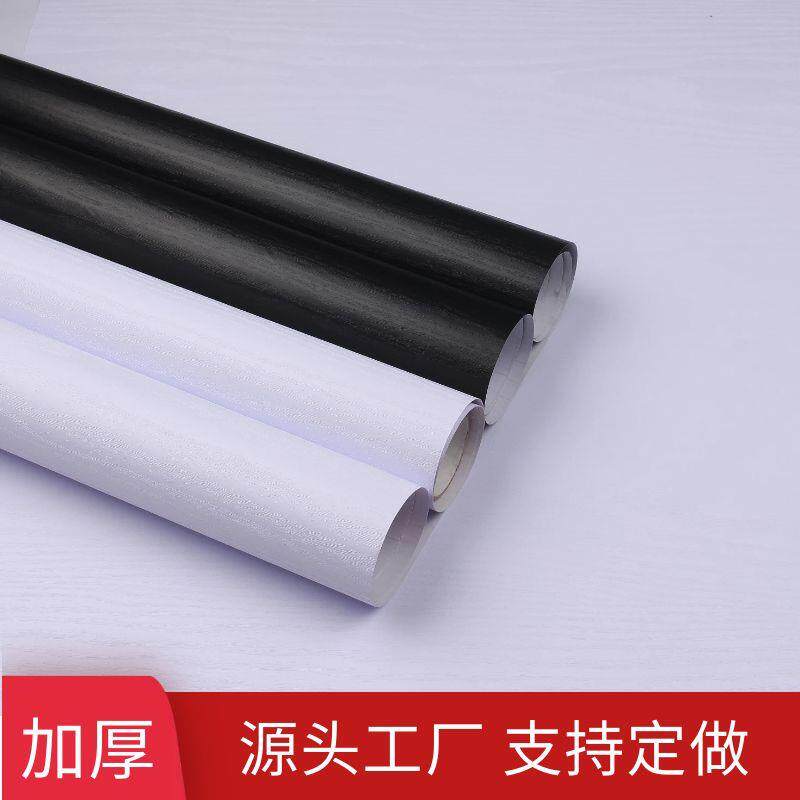 加厚防木纹贴纸自粘家具波音软片PVC墙纸防水装饰膜直销