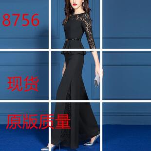 Spring style wide leg pants set, stylish and slimming lace a