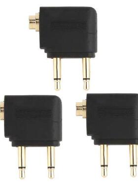 Airline Airplane Earphone Headphone Audio Adapter 5mm