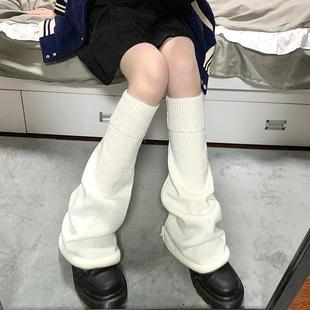 Leg Socks Sweet New Girl Knit Lolita Japanese Warmer Wool