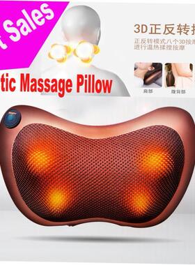 Electric Neck Massager Pillow Back Waist Massage 颈椎按摩枕1