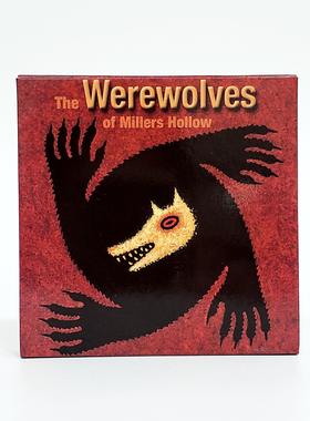 英文桌游戏werewolves of Millers Hollow狼人杀系列家庭聚会休闲