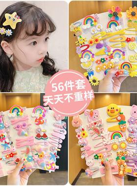 14psc children hair clip side clip cartoon hair accessories