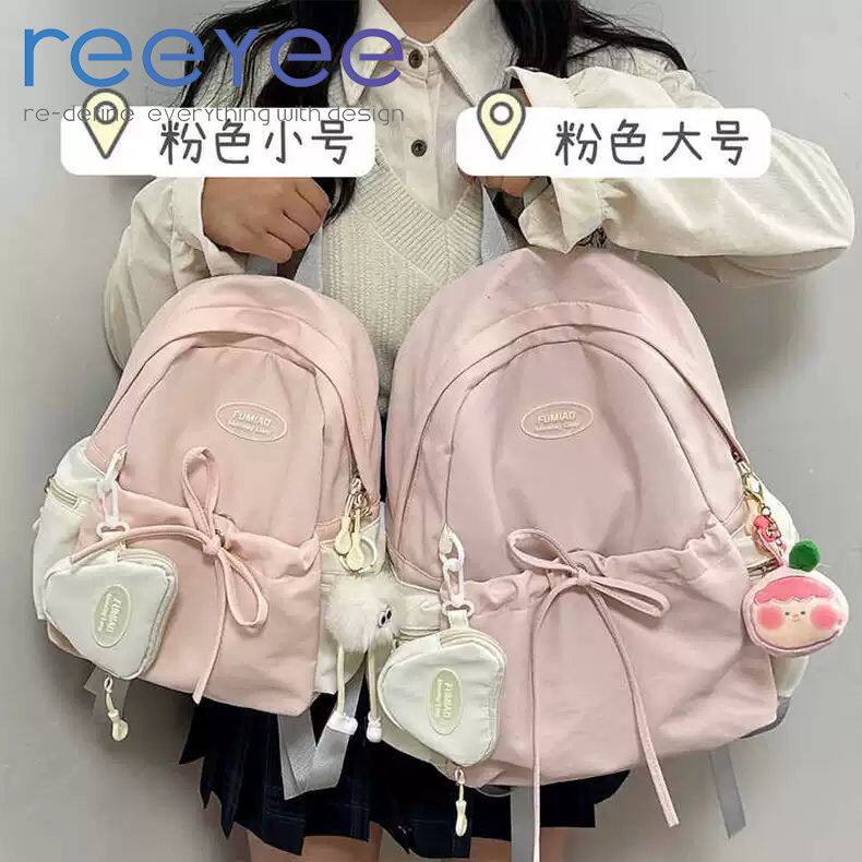 REEY日系蝴蝶结可爱少女图片