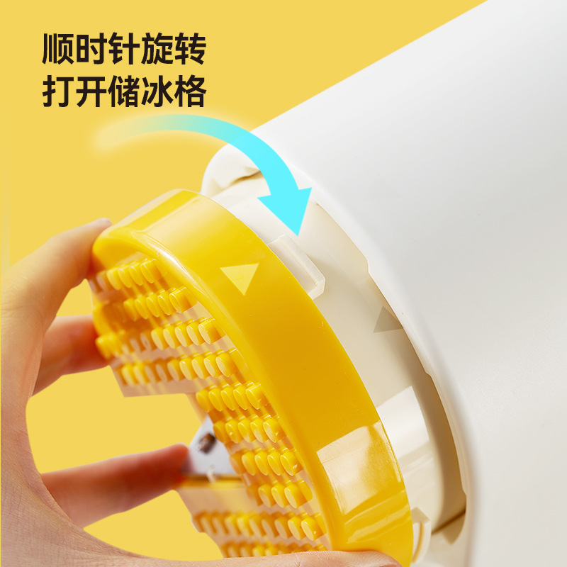 日本无印MUJIE刨冰机家用小型不插电手摇手动雹冰机打冰沙机绵绵