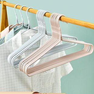 塑料无痕居家家晾宿舍衣架衣架家用衣服挂阳台晒加厚防滑衣撑收纳