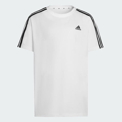 阿迪达斯儿童条纹透气短袖T恤