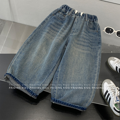 春款汉服儿童韩版潮流洋气百搭气质裤子SJ7133