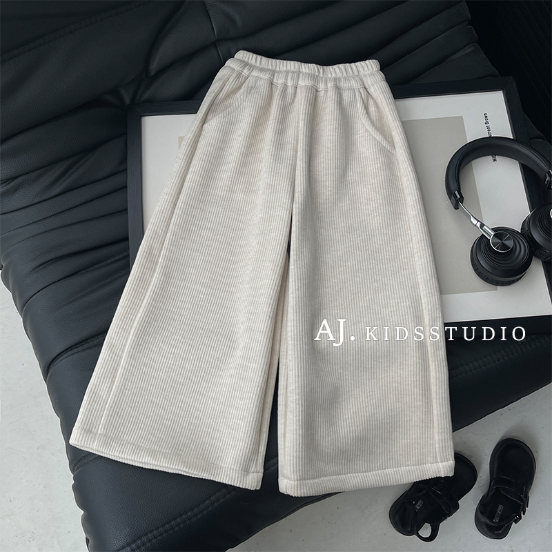 派町泰酷加绒加厚休闲风裤