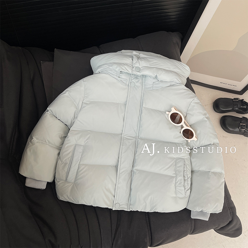 泰酷韩版童时尚纯色棉服