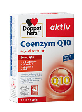 Doppel Herz德国进口双心辅酶Q10软胶囊30粒中老年保护心脏血管