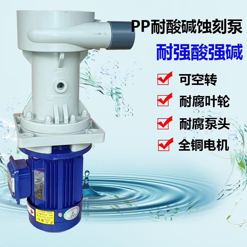 胜川宝CML-32VK-1工业蚀刻电镀化工液下泵方盘槽内立式泵0.75KW