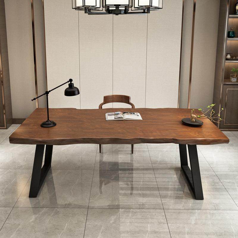 整板实木电脑桌简约家用双人办公桌子卧室书桌椅学习桌原木大板桌,家装灯饰光源,其它灯具灯饰,淘宝优惠券,粉丝福利购,淘宝优惠卷