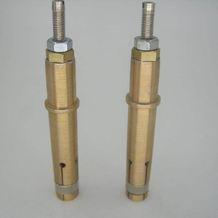 厂家直供 高弹性M6加长铍铜螺柱焊导电夹头碰焊焊头