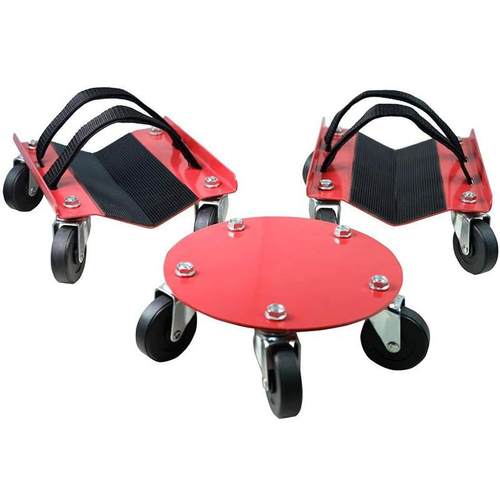 雪地车脚轮滑轮组 滑雪板 材料移动器 万向轮平板车 承重1500磅