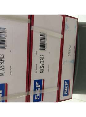 NU204ECP 进口瑞典轴承 带挡边圆柱滚子轴承 机械轴承