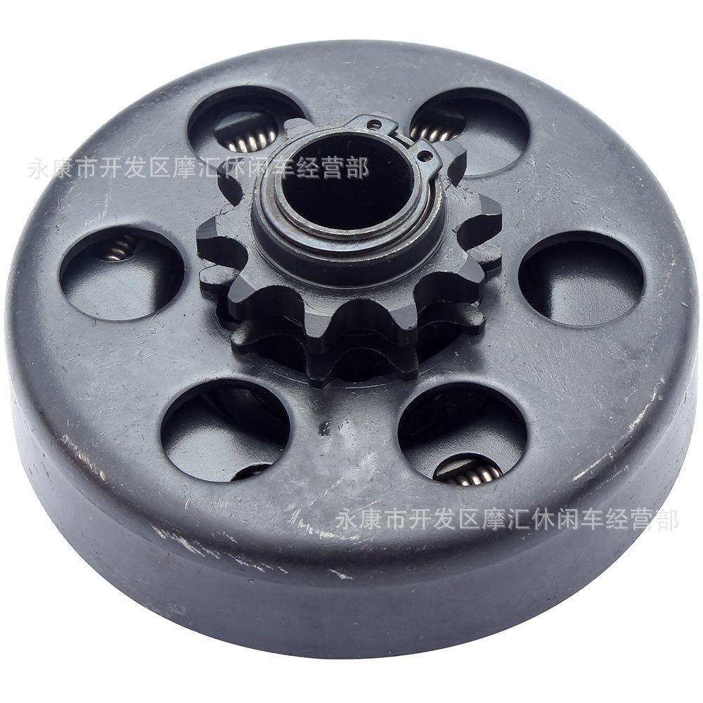 152 168离心式自动发动机卡丁车配件16MM内置离合器10齿428链齿轮
