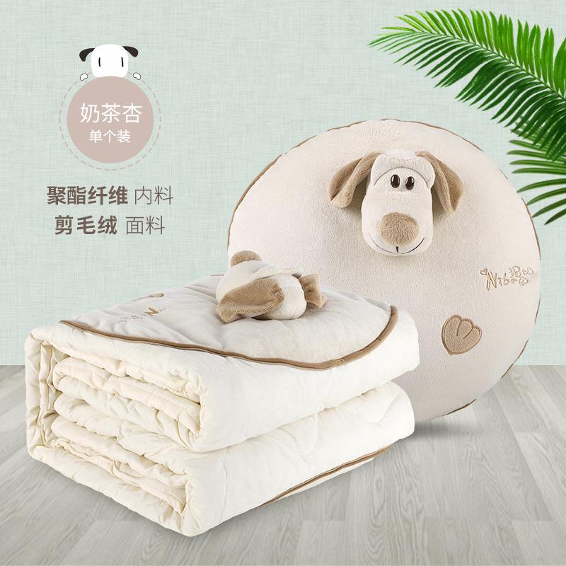 爱车屋汽车抱枕被子两用车载车用抱枕被子两用二合一午睡沙发枕头