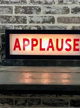 亚马逊热销 APPLAUSE创意灯箱展示led灯气氛灯家居广告灯