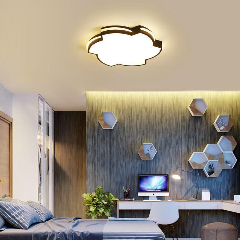 2025新款卧室灯简约现代创意LED吸顶灯温馨浪漫主卧书房个性灯具