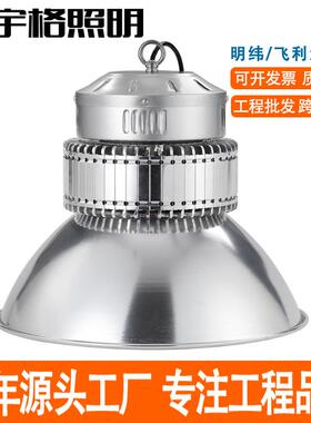 led鳍片工矿灯200W250W工厂车间仓库球场厂房照明灯高天棚吊灯