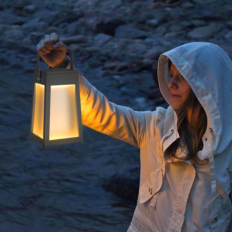 户外灯防水庭院花园布置灯别墅露台氛围灯手提充电灯太阳能草坪灯