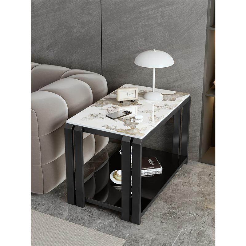 客厅长方形边几沙发侧边柜家用小茶几简约岩板正方形角几小置物桌,特色手工艺,其他特色工艺品,淘宝优惠券,粉丝福利购,淘宝优惠卷