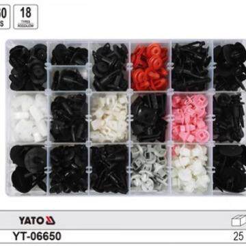 易尔拓汽车卡扣保险杠隔音棉塑料膨胀螺丝YT-06650 YT-06656