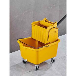 榨水车拖把桶拖地商用酒店保洁墩布拖布压水济水柞水车拖地桶