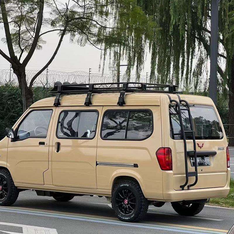 五菱宏光s行李架车顶自驾游五菱之光63906389车顶行李架改装