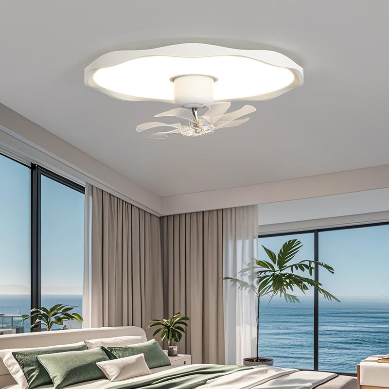 24新款全光谱客厅风扇灯现代简约吸顶灯静音护眼客卧室一体电扇灯